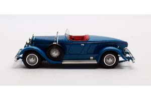 DUESENBERG MODEL X MCFARLAN BOAT ROADSTER 1927 BLUE — фото 3