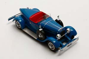 DUESENBERG MODEL X MCFARLAN BOAT ROADSTER 1927 BLUE — фото 5