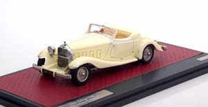 DELAGE D8S DE VILLARS ROADSTER 1933 WHITE