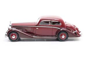 HISPANO SUIZA K6 COACH MOUETTE HENRI CHAPRON 1937 MAROON — фото 2