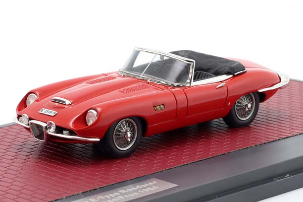 JAGUAR E-TYPE ROADSTER ITALSUISSE / FRUA OPEN TOP YEAR 1964 RED / ЯГУАР Е-ТАЙП РОДСТЕР КУЗОВ ITALSUISSE FRUA ОТКРЫТЫЙ ВЕРХ КРАСНЫЙ