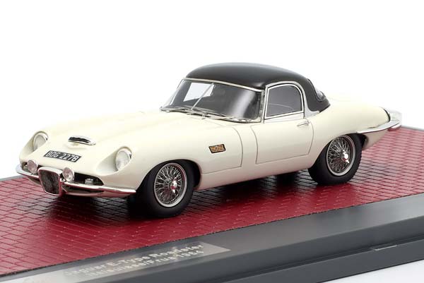 JAGUAR E-TYPE ROADSTER ITALSUISSE / FRUA CLOSED TOP YEAR 1964 WHITE / ЯГУАР Е-ТАЙП РОДСТЕР КУЗОВ ITALSUISSE FRUA ЗАКРЫТЫЙ ВЕРХ БЕЛЫЙ