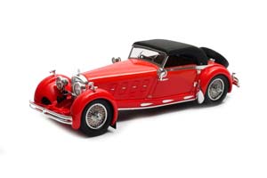 MERCEDES 680S ARMBRUSTER ROADSTER #35213 (CLOSED) 1932 RED 