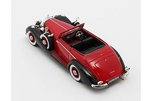 MERCEDES 540K ROADSTER LANCEFIELD #169317 (OPEN) 1938 RED — фото 3