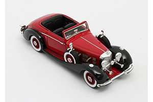 MERCEDES 540K ROADSTER LANCEFIELD #169317 (OPEN) 1938 RED — фото 4