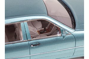 MERCEDES S500 T BINZ ESTATE (W140) CADFORM T140S 1994 METALLIC BLUE — фото 3