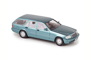 MERCEDES S500 T BINZ ESTATE (W140) CADFORM T140S 1994 METALLIC BLUE — фото 6