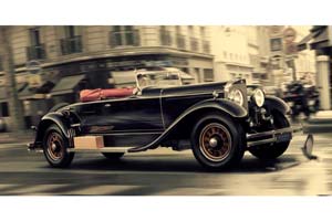 MERCEDES-BENZ 630K ROADSTER BY MURPHY W06 1925 (ОТКРЫТЫЙ) / МЕРСЕДЕС-БЕНЦ 630K РОДСТЕР МУРФЙ W06 ЧЕРНЫЙ — фото 2