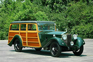 ROLLS-ROYCE PHANTOM II SHOOTING BRAKE #67XJ 1930 GREEN — фото 6