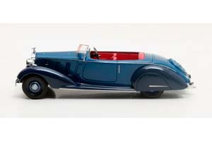 ROLLS-ROYCE PHANTOM III SPORT TORPEDO THRUPP & MABERLY 1938 BLUE — фото 3