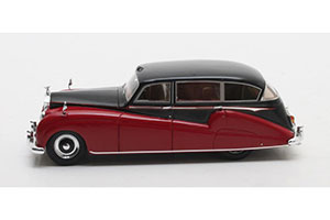 ROLLS-ROYCE SILVER WRAITH LIMOUSINE FREESTONE & WEBB #FLW26 1957 MAROON/BLACK — фото 3