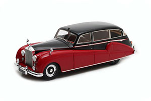 ROLLS-ROYCE SILVER WRAITH LIMOUSINE FREESTONE & WEBB #FLW26 1957 MAROON/BLACK — фото 1
