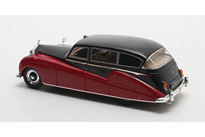 ROLLS-ROYCE SILVER WRAITH LIMOUSINE FREESTONE & WEBB #FLW26 1957 MAROON/BLACK — фото 2