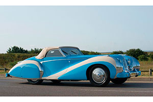 TALBOT-LAGO T26 GS CABRIOLET SAOUTCHIK #110110 (CLOSED) 1948 BLUE — фото 6