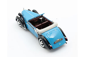 VOISIN C30 GOELETTE CABRIOLET DUBOS #60007 (OPEN) 1938 BLUE/BLACK — фото 4