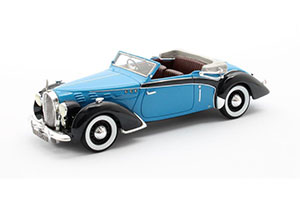 VOISIN C30 GOELETTE CABRIOLET DUBOS #60007 (OPEN) 1938 BLUE/BLACK