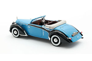 VOISIN C30 GOELETTE CABRIOLET DUBOS #60007 (OPEN) 1938 BLUE/BLACK — фото 2