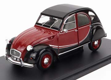 CITROEN 2CV CHARLESTON 1982, RED / BLACK