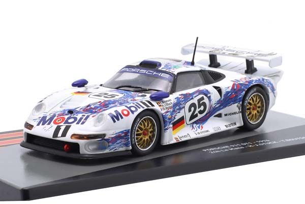 PORSCHE 911 GT1 #25 2ND 24H LEMANS 1996 STUCK, WOLLEK, BOUTSEN / ПОРШЕ 911 GT1 2ND 24 ЧАСА ЛЕ-МАН СТУК ВОЛЛЕК БУЦЕН