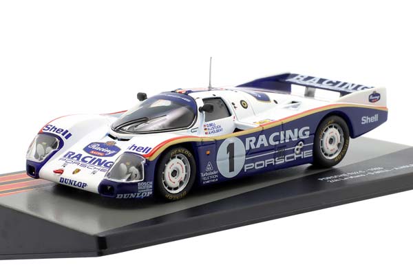 PORSCHE 962 C #1 WINNER 24H LEMANS 1986 STUCK, BELL, HOLBERT / ПОРШЕ 962 ПОБЕДИТЕЛЬ 24 ЧАСА ЛЕ-МАН СТУК БЕЛЛ ХОЛБЕРТ
