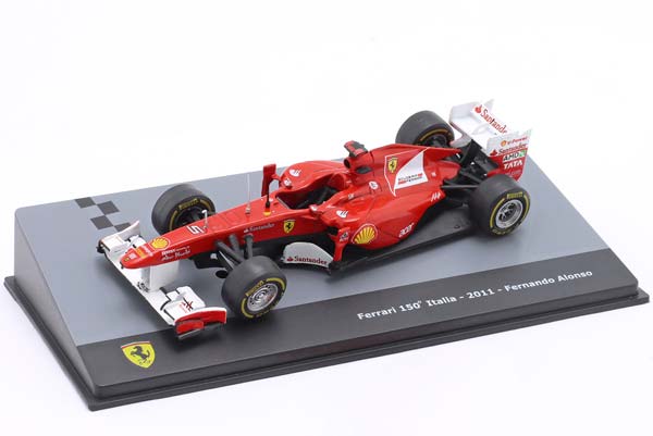 FERRARI 150TH ITALIA #5 FORMULA 1 2011 FERNANDO ALONSO / ФЕРРАРИ 150TH ИТАЛИА ФОРМУЛА-1 ФЕРНАНДО АЛОНСО — фото 3