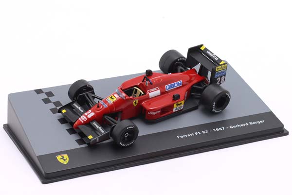 FERRARI F1/87 #28 FORMULA 1 1987 GERHARD BERGER / ФЕРРАРИ F1/87 ФОРМУЛА-1 ГЕРХАРД БЕРГЕР — фото 3