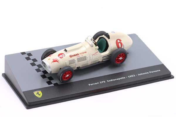 FERRARI 375 INDIANAPOLIS #6 QUALIFYING INDY500 FORMULA 1 1952 JOHNNIE PARSONS / ФЕРРАРИ 375 ИНДИАНАПОЛИС КВАЛИФЙИНГ INDY500 ФОРМУЛА-1 ДЖОХННИЕ ПАРСОНС — фото 3