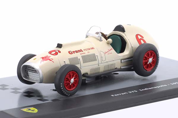 FERRARI 375 INDIANAPOLIS #6 QUALIFYING INDY500 FORMULA 1 1952 JOHNNIE PARSONS / ФЕРРАРИ 375 ИНДИАНАПОЛИС КВАЛИФЙИНГ INDY500 ФОРМУЛА-1 ДЖОХННИЕ ПАРСОНС
