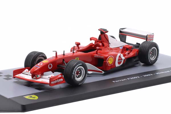 FERRARI F2002 #1 FORMULA 1 WORLD CHAMPION 2002 MICHAEL SCHUMACHER / ФЕРРАРИ F2002 ФОРМУЛА-1 ЧЕМПИОН МИРА МИХАЭЛЬ ШУМАХЕР