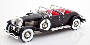 DUESENBERG SJ 2608 J-582 TORPEDO PHEATON WALKER LAGRANDE 1930 BLACK