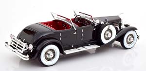 DUESENBERG SJ 2608 J-582 TORPEDO PHEATON WALKER LAGRANDE 1930 BLACK — фото 2