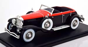 DUESENBERG MODEL J RIVIERA PHAETON BY BRUNN 1934 BLACK ORANGE