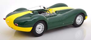 JAGUAR LISTER 1958 GREEN YELLOW — фото 2