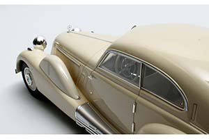 MERCEDES 500K SPECIAL STREAMLINE CAR TAN TJOAN KENG 1935 WHITE — фото 3