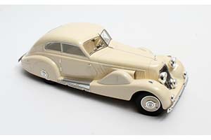 MERCEDES 500K SPECIAL STREAMLINE CAR TAN TJOAN KENG 1935 WHITE — фото 6