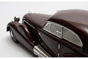 MERCEDES 500K SPECIAL STREAMLINE CAR TAN TJOAN KENG 1935 MAROON — фото 3