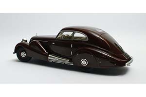 MERCEDES 500K SPECIAL STREAMLINE CAR TAN TJOAN KENG 1935 MAROON — фото 2