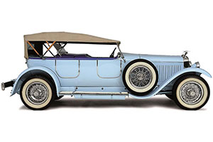HISPANO SUIZA H6B MILLION-GUIET DUAL-COWL PHAETON 1924 BLUE — фото 6