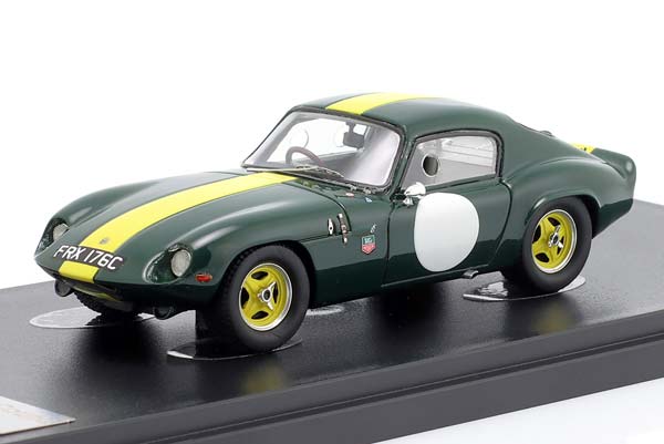 LOTUS ELAN 26R COUPE STREAMLINE 1964 GREEN / YELLOW / ЛОТУС ЕЛАН 26R КУПЕ СТРИМЛИНЕ ЗЕЛЕНЫЙ ЖЕЛТЫЙ