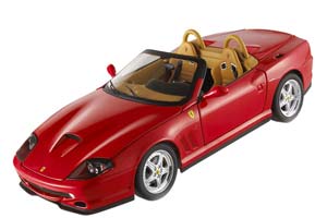 FERRARI 550 BARCHETTA PININFARINA 2001 RED / ФЕРРАРИ 550 БАРЧЕТТА ПИНИНФАРИНА КРАСНЫЙ