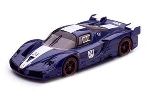 FERRARI FXX 2006 TOUR DE FRANCE ГОЛУБОЙ С БЕЛОЙ ПОЛОСОЙ