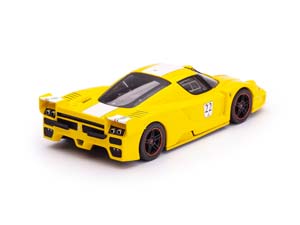 FERRARI FXX #22 2008 YELLOW/WHITE — фото 4