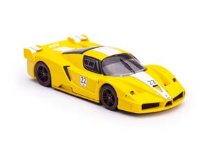 FERRARI FXX #22 2008 YELLOW/WHITE — фото 7