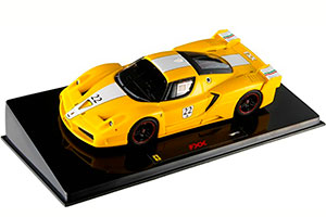 FERRARI FXX #22 2008 YELLOW/WHITE — фото 2