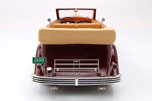 CADILLAC FLEETWOOD ALLWEATHER PHAETON 4 STK DARK RED / КАДИЛЛАК ФЛИТВУД ФАЭТОН — фото 6
