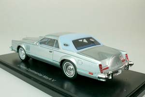 LINCOLN MKV COUPE 1978 METALLIC LIGHT BLUE — фото 4