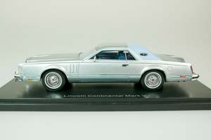 LINCOLN MKV COUPE 1978 METALLIC LIGHT BLUE — фото 6