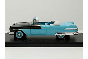 PONTIAC STAR CHIEF CONVERTIBLE 1956 BLACK/BLUE — фото 3