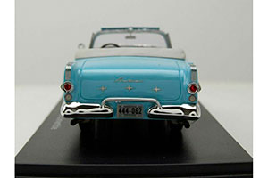 PONTIAC STAR CHIEF CONVERTIBLE 1956 BLACK/BLUE — фото 7