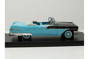 PONTIAC STAR CHIEF CONVERTIBLE 1956 BLACK/BLUE — фото 8